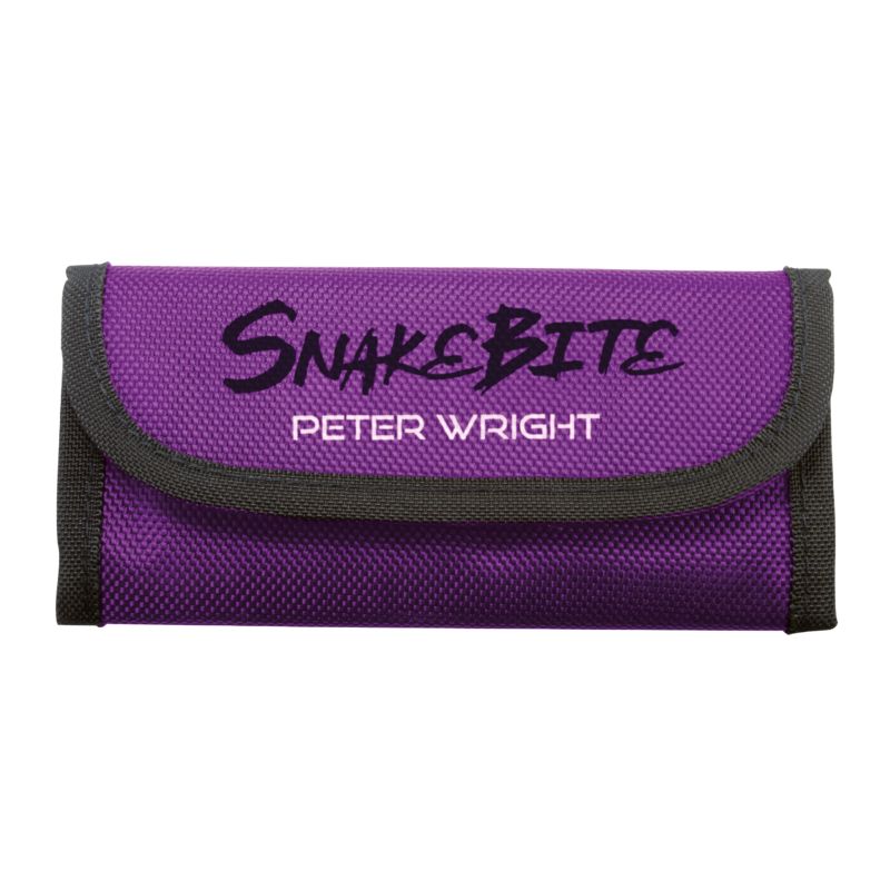 Red Dragon Peter Wright Snakebite Tri-Fold Wallet Lila
