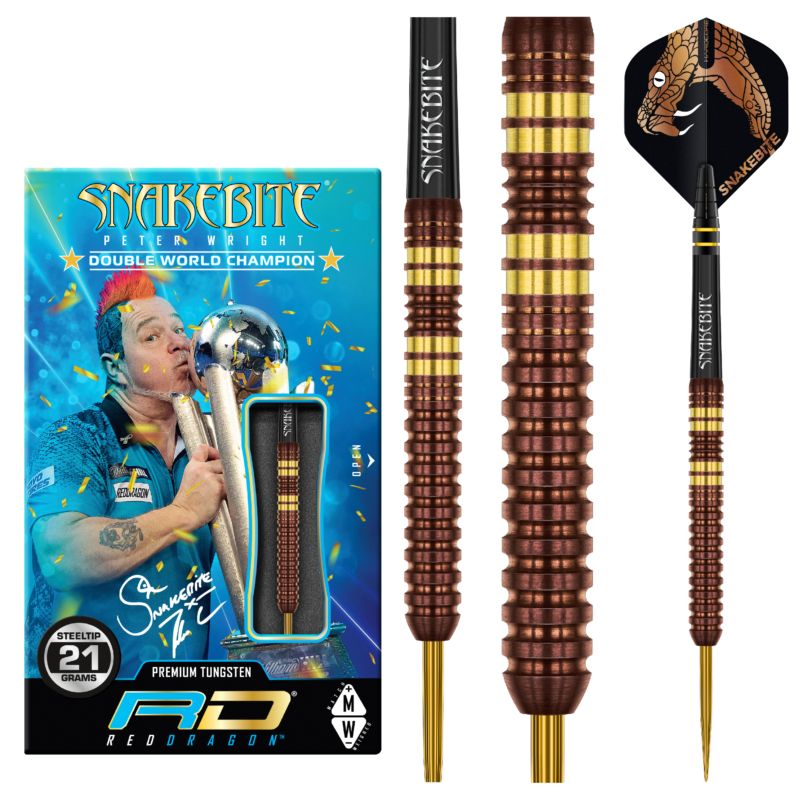 Red Dragon Peter Wright Copper Fusion Steeldarts