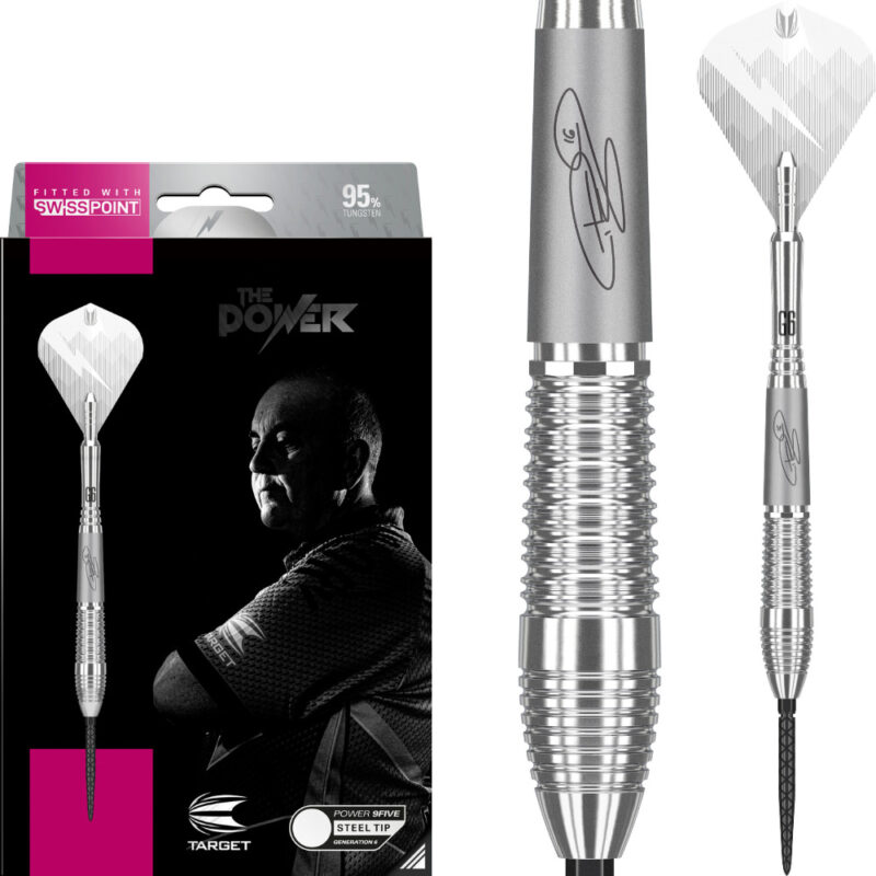 Target Phil Taylor Power 9FIVE GEN 6 Swiss Point Steeldarts