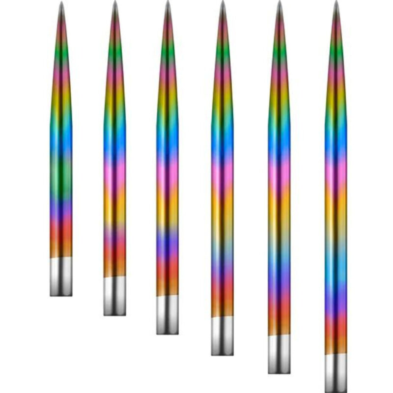Mission Glide Steeldart Spitzen Regenbogen