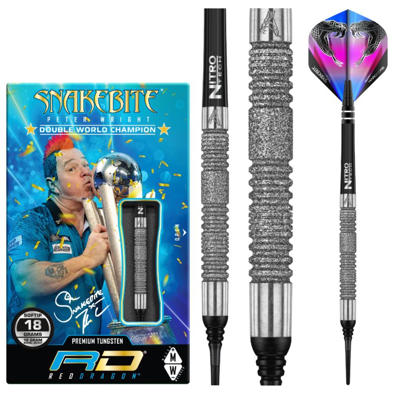 Red Dragon Peter Wright Euro 11 Element Softdarts