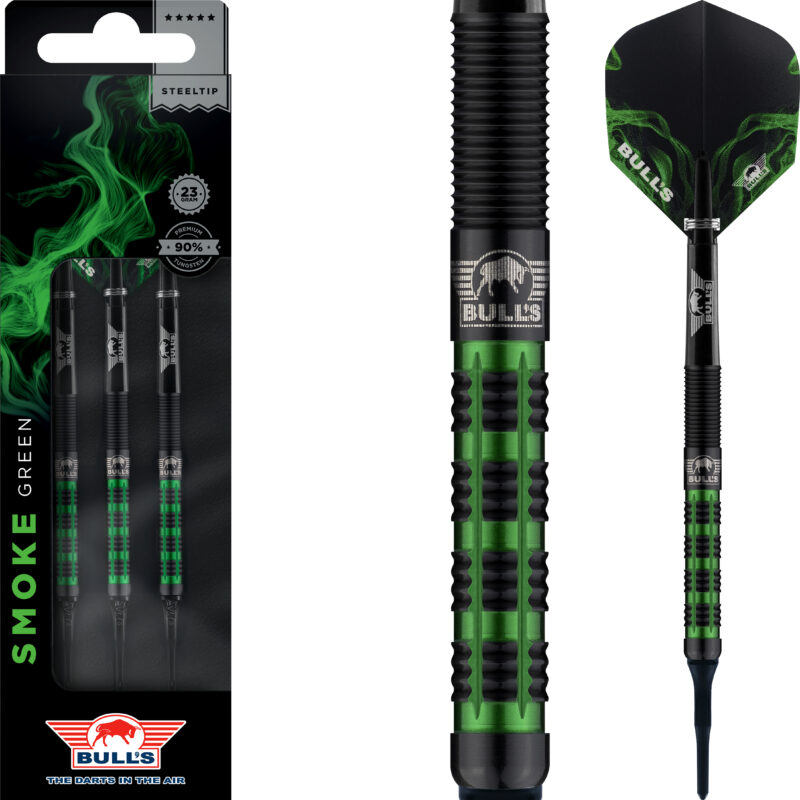 BULL'S NL Smoke Green Softdarts