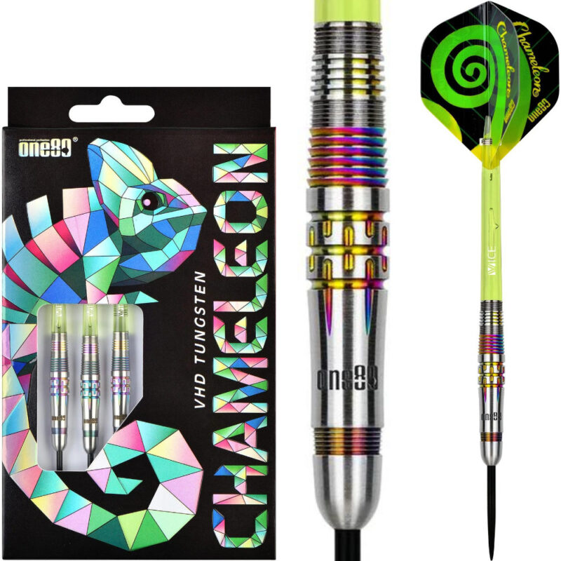 One80 Chameleon Aquamarine Steeldarts