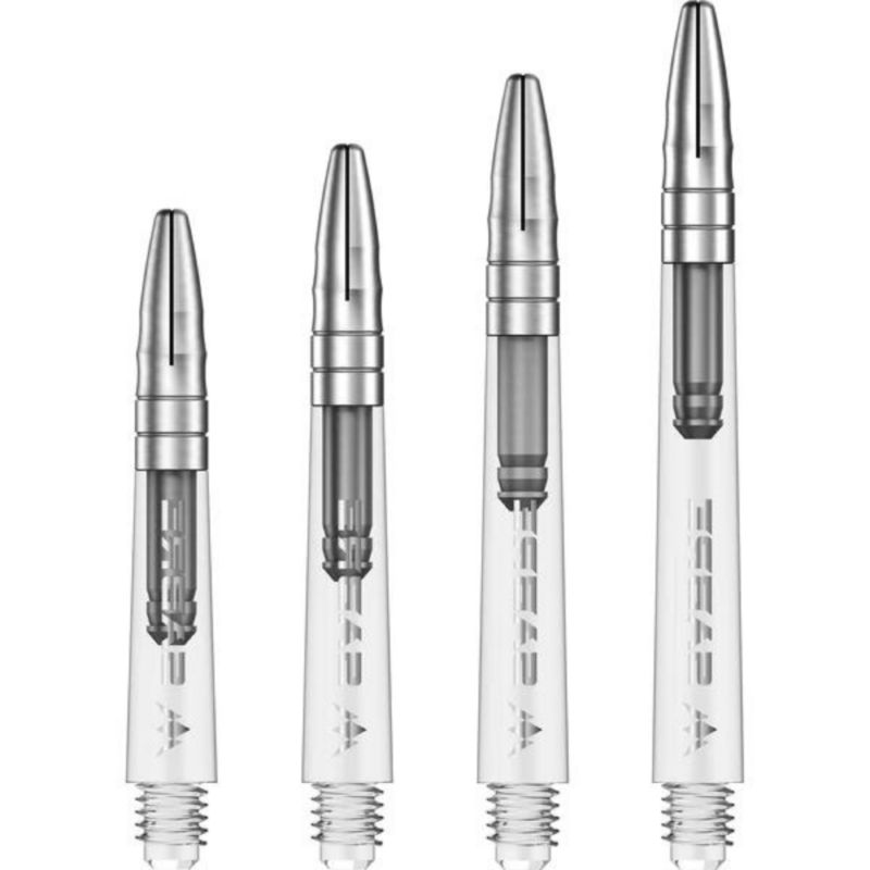 Mission Sabre Shafts Clear Silber