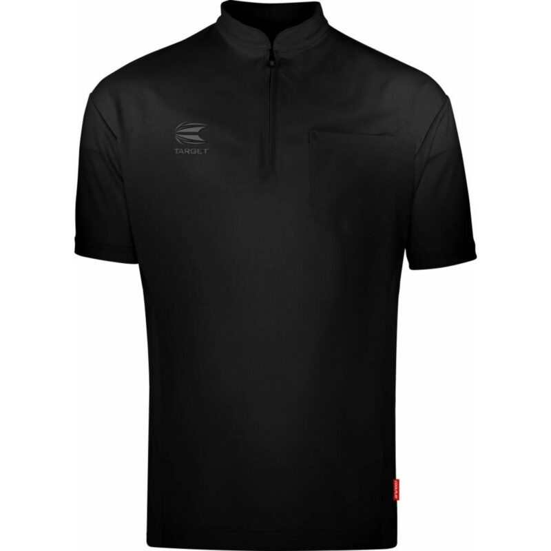 Target Cool Play Collarless Shirt Trikot Schwarz