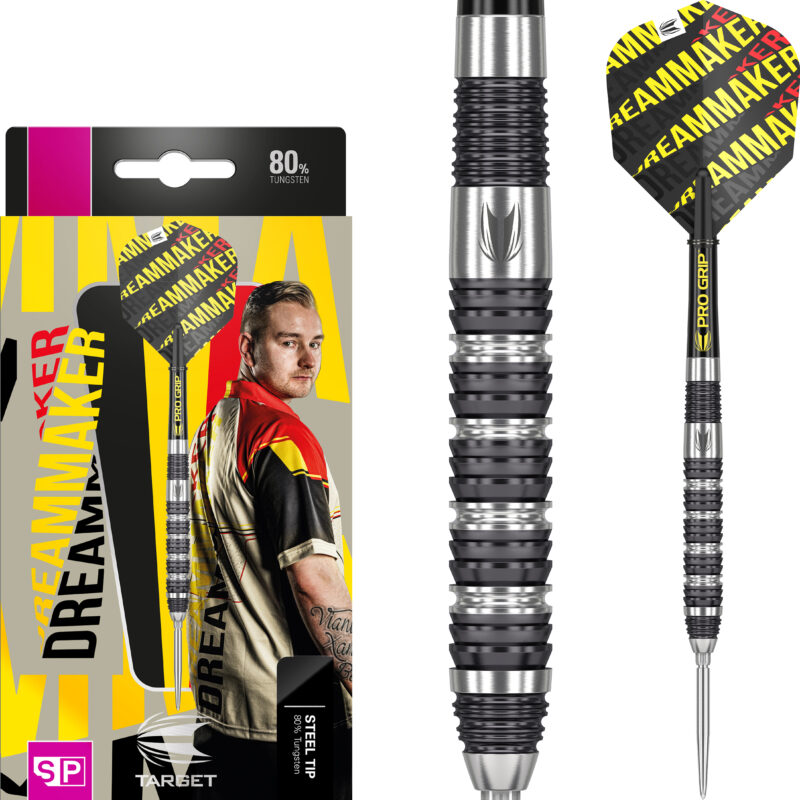Target Dimitri van den Bergh 80% Swiss Point Steeldarts