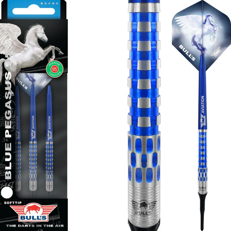 BULL'S NL Blue Pegasus Typ C Softdarts