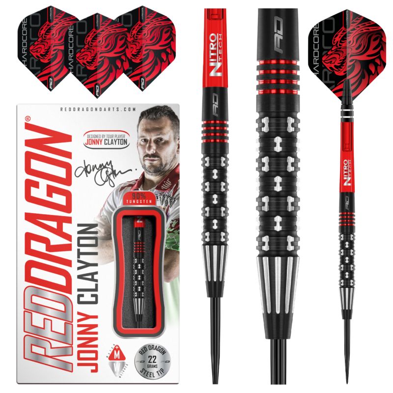 Red Dragon Jonny Clayton Premier League Special Edition Steeldarts