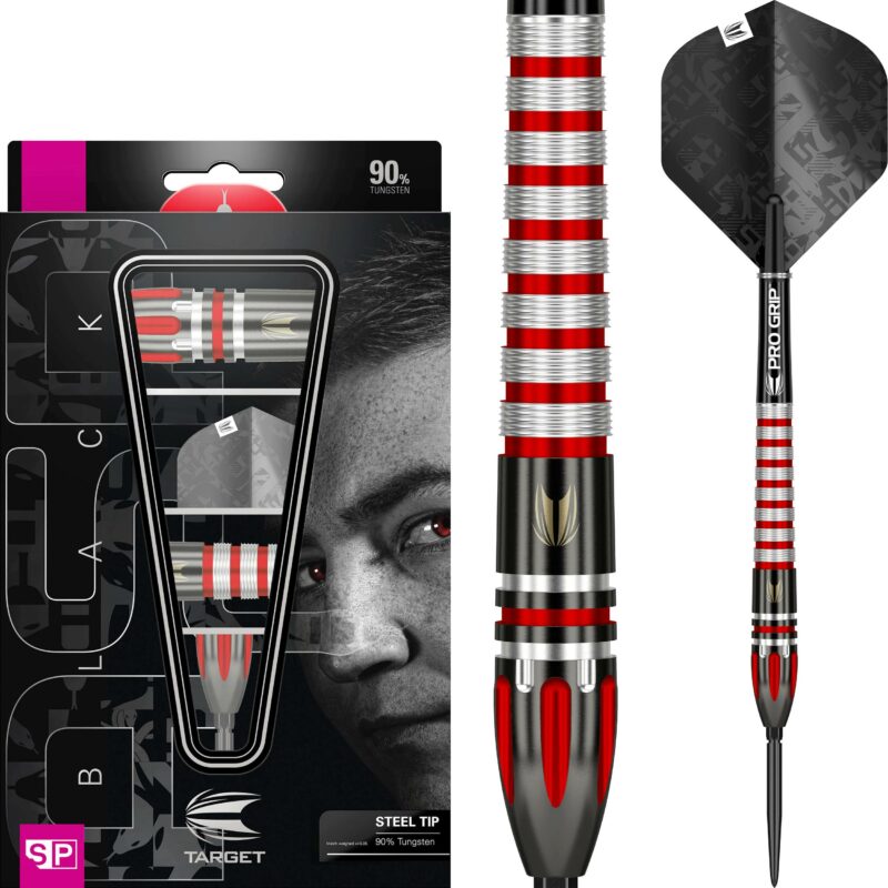 Target Nathan Aspinall Black Swiss Point Steeldarts