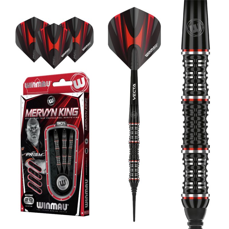 Winmau Mervyn King Special Edition Softdarts