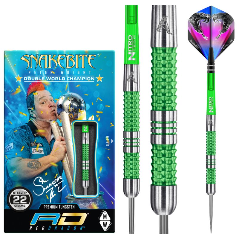 Red Dragon Peter Wright Mamba Steeldarts