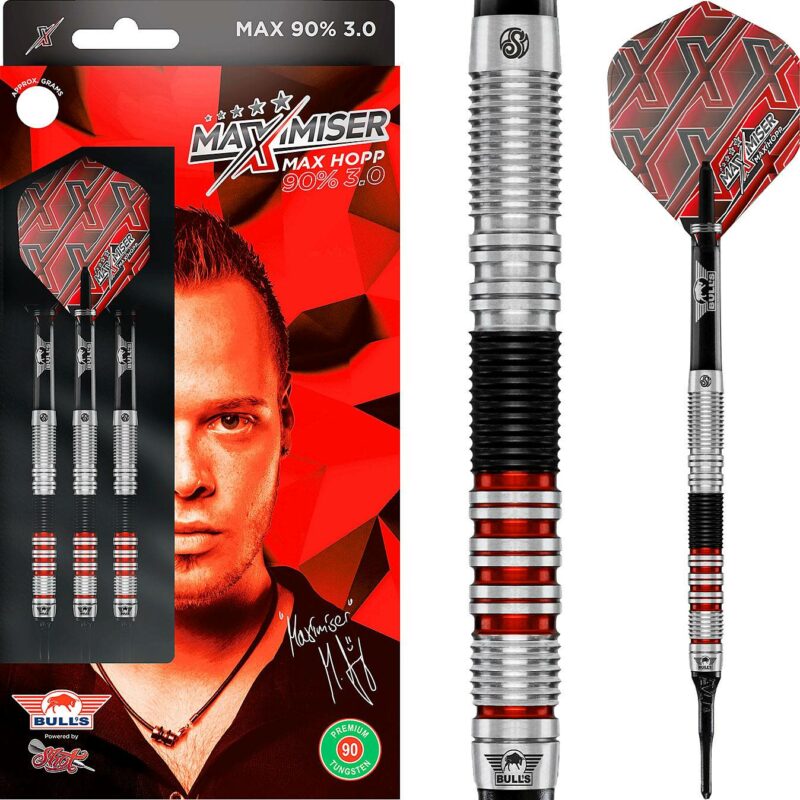 BULL'S NL Max Hopp 90% 3 Softdarts