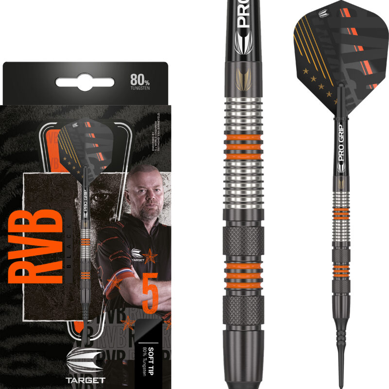 Target Raymond van Barneveld Black 80% Softdarts