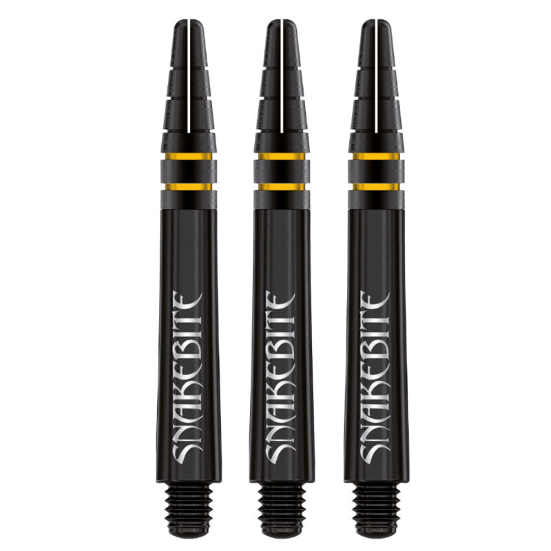 Red Dragon Nitrotech Peter Wright Snakebite Shafts Schwarz/Gold