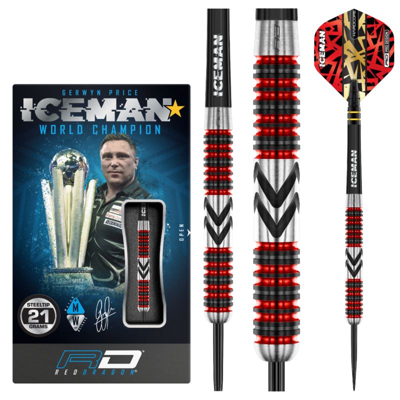 Red Dragon Gerwyn Price Firebird Steeldarts