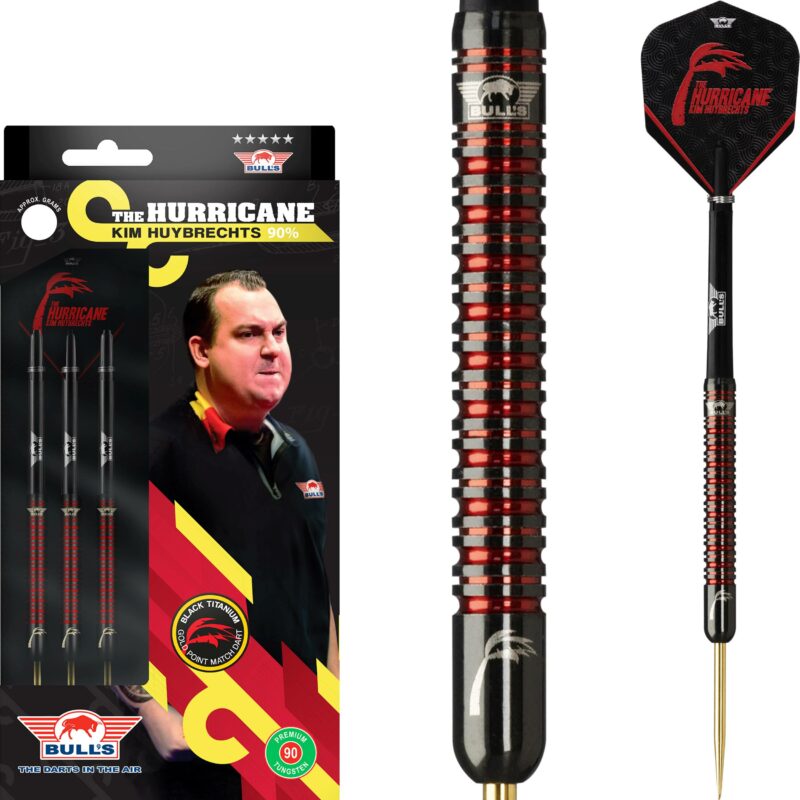 BULL'S NL Kim Huybrechts Black Steeldarts