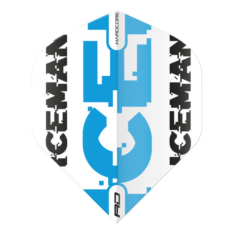 Red Dragon Gerwyn Price Iceman Hardcore Flights Standard - Font Weiß