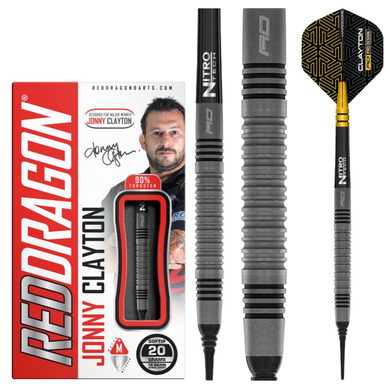 Red Dragon Jonny Clayton Oxide Edition Softdarts