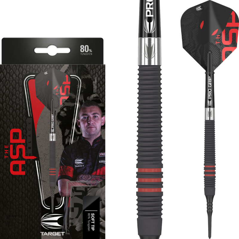Target Nathan Aspinall Black 80% Softdarts