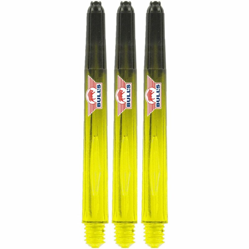 BULL'S NL Airstriper Shafts Gelb