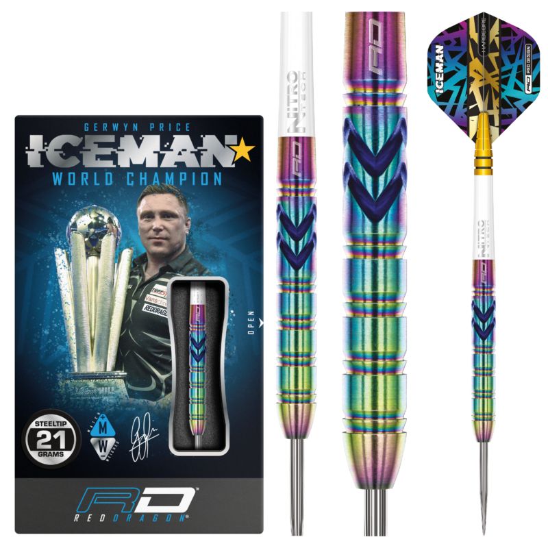 Red Dragon Gerwyn Price Ionic Steeldarts