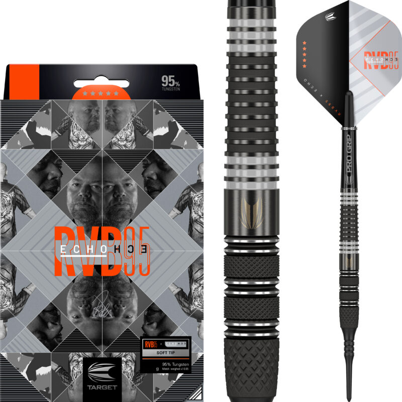 Target Raymond van Barneveld 95% x Echo Softdarts