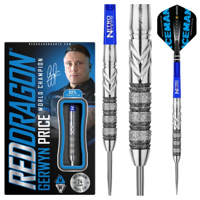 Red Dragon Gerwyn Price Element Steeldarts