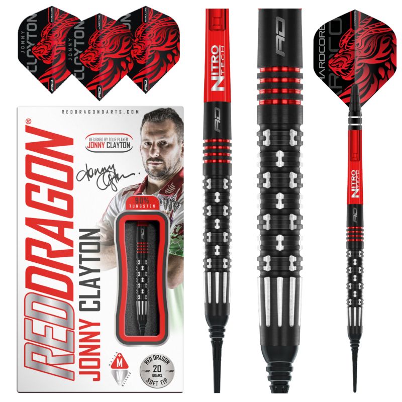 Red Dragon Jonny Clayton Premier League Special Edition Softdarts