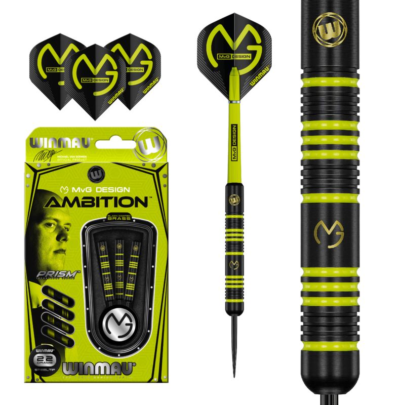 Winmau Michael van Gerwen Ambition Steeldarts