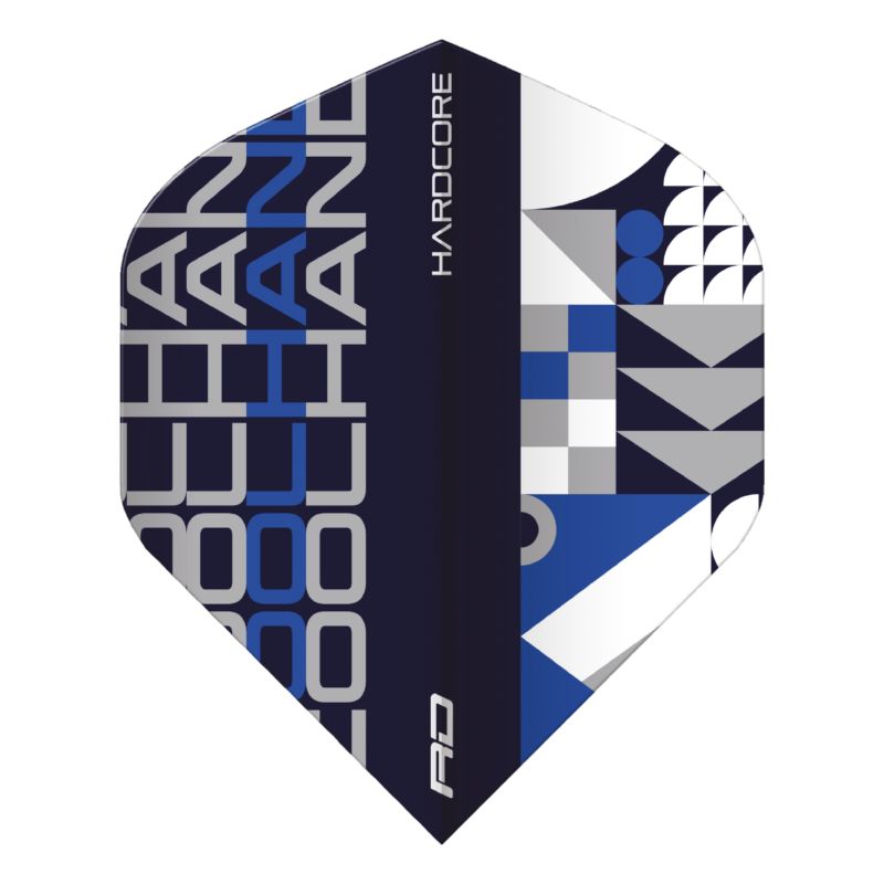 Red Dragon Luke Humphries Hardcore Flights Standard - Stack Schwarz/Blau