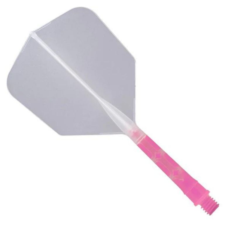 Cuesoul Rost T19 Flights Clear Pink Big Wing