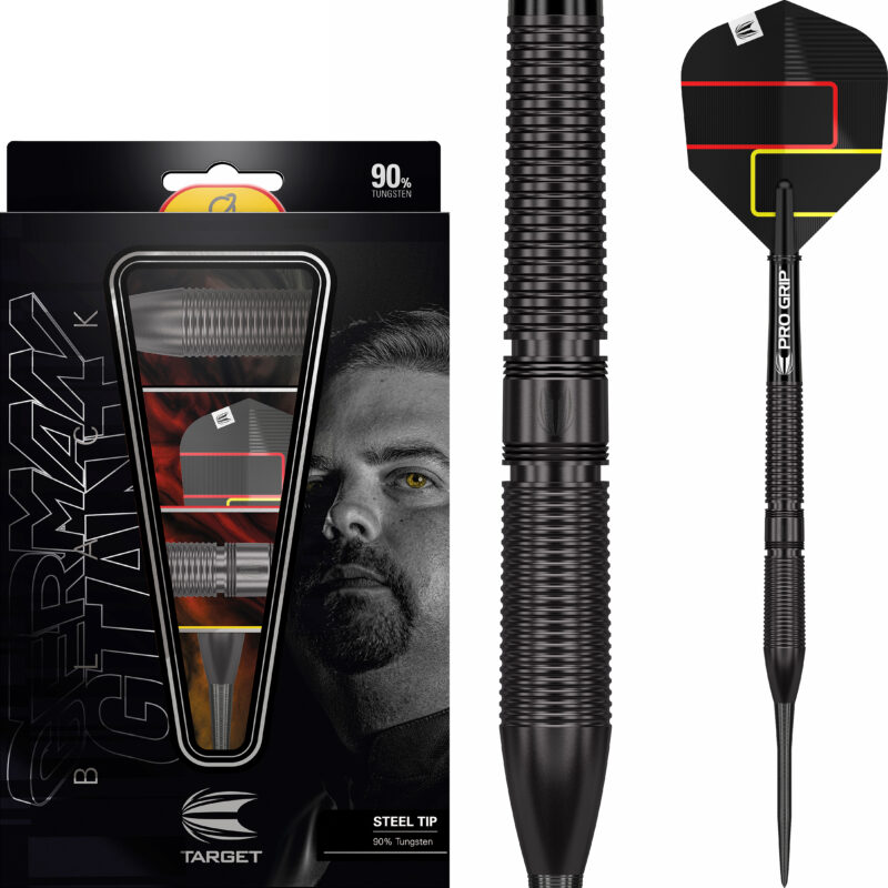 Target Gabriel Clemens GEN 1 Black Steeldarts