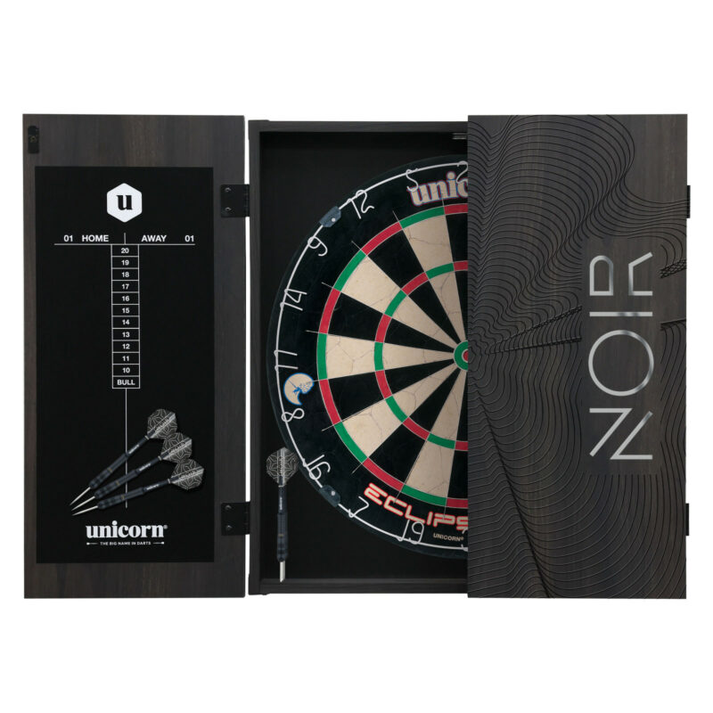 Unicorn Noir Home Darts Centre Cabinet