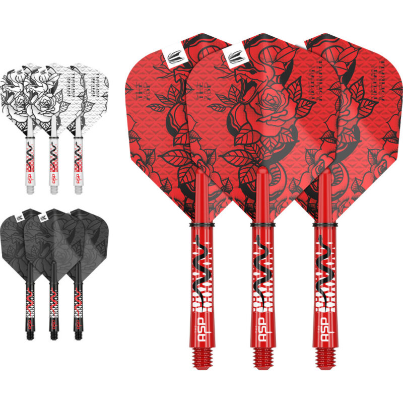 Target Pro.Ultra Nathan Aspinall Ink Flight & Shaft Kit No6