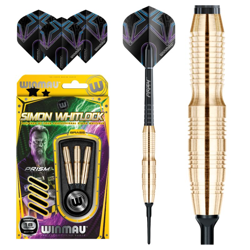 Winmau Simon Whitlock Brass Softdarts
