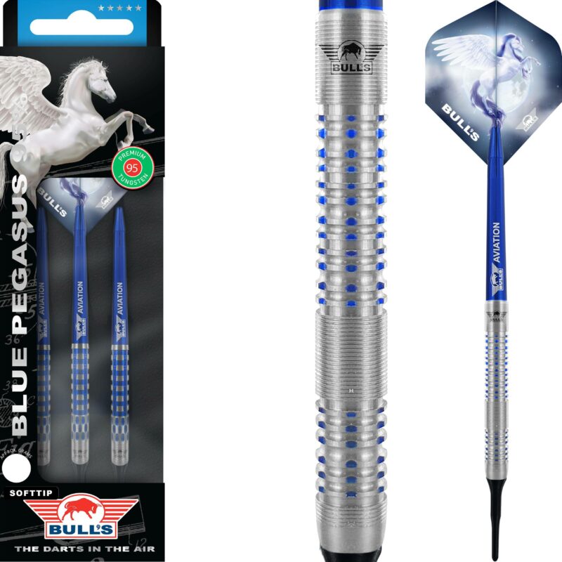 BULL'S NL Blue Pegasus Typ B Softdarts