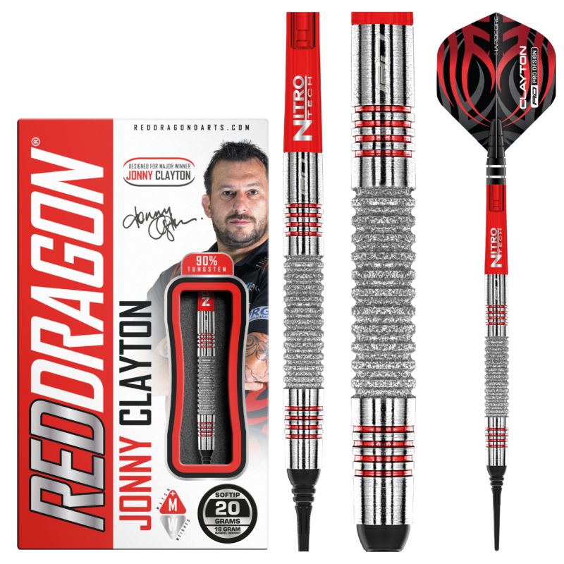 Red Dragon Jonny Clayton Element Softdarts
