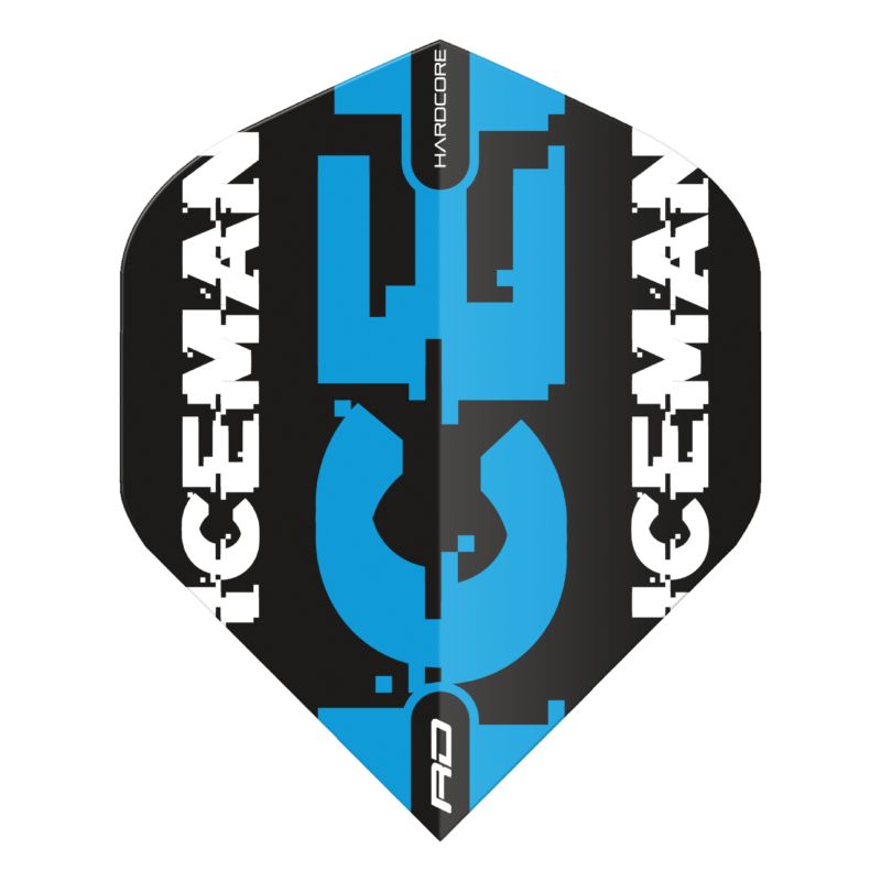 Red Dragon Gerwyn Price Iceman Hardcore Flights Standard - Font Schwarz