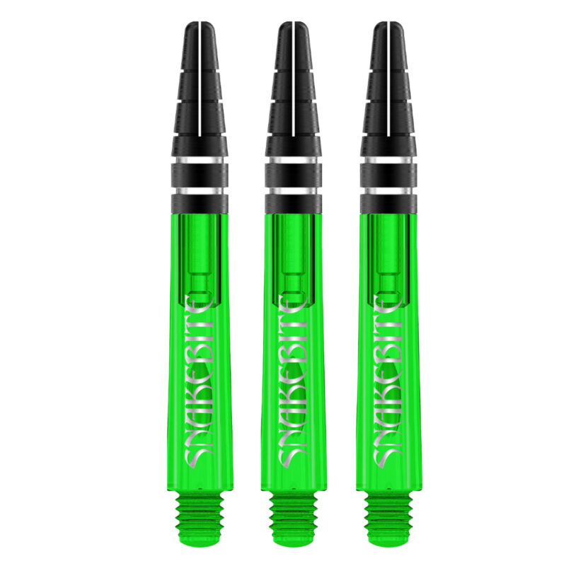 Red Dragon Nitrotech Peter Wright Snakebite Shafts Grün