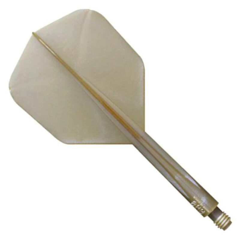 Condor Axe Flights Metallic Champagne Gold Shape