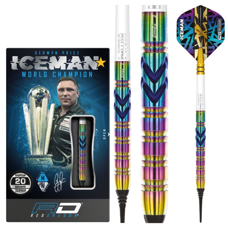 Red Dragon Gerwyn Price Ionic Softdarts