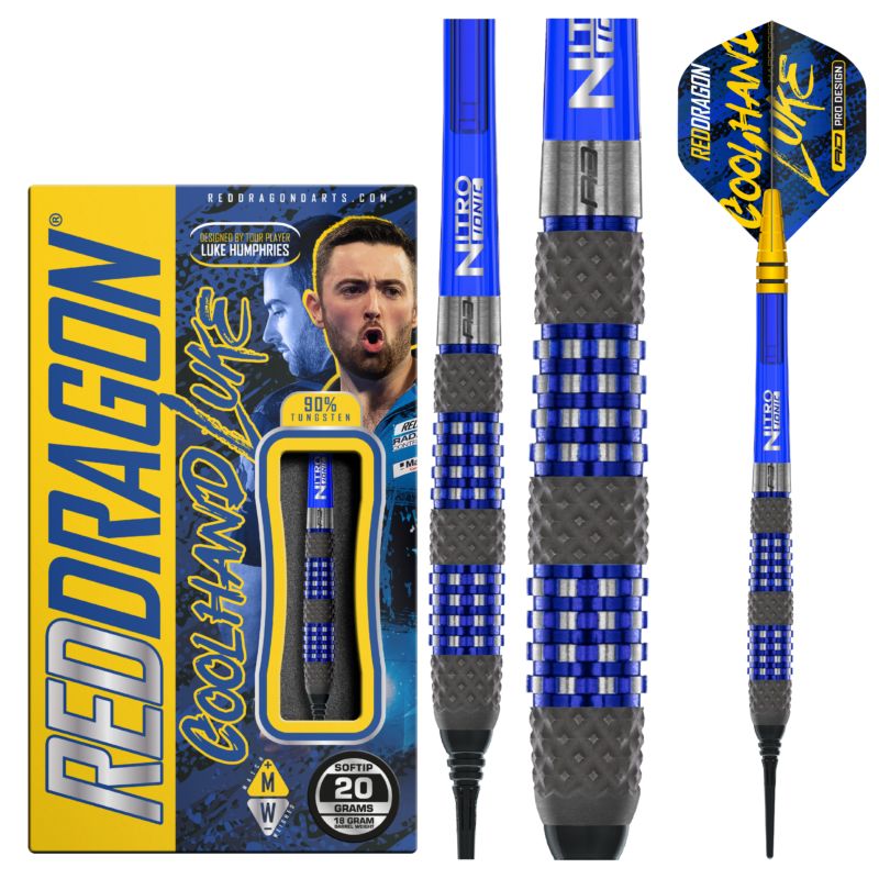 Red Dragon Luke Humphries TX2 Atomised Softdarts