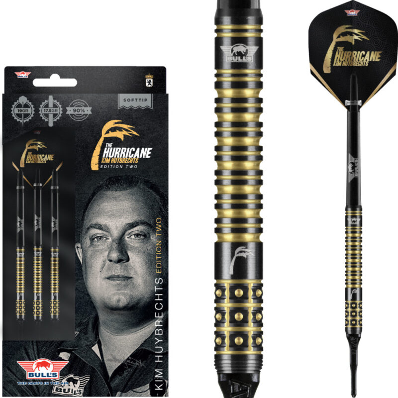 BULL'S NL Kim Huybrechts Black E2 Softdarts