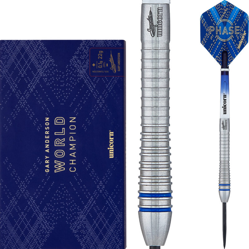 Unicorn Gary Anderson Phase 6 World Champion Steeldarts