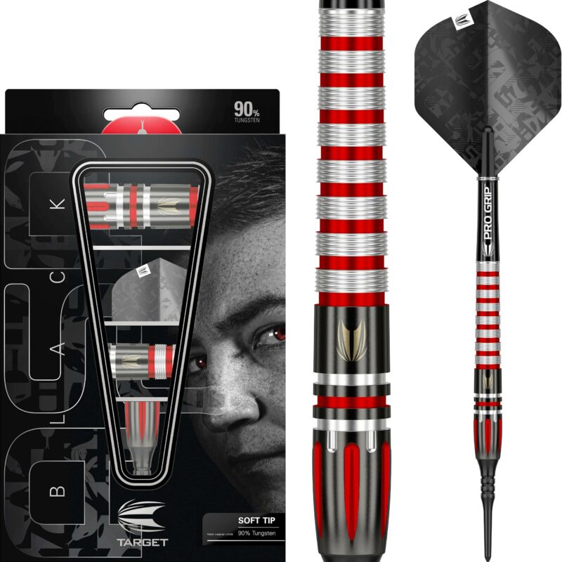 Target Nathan Aspinall Black Softdarts