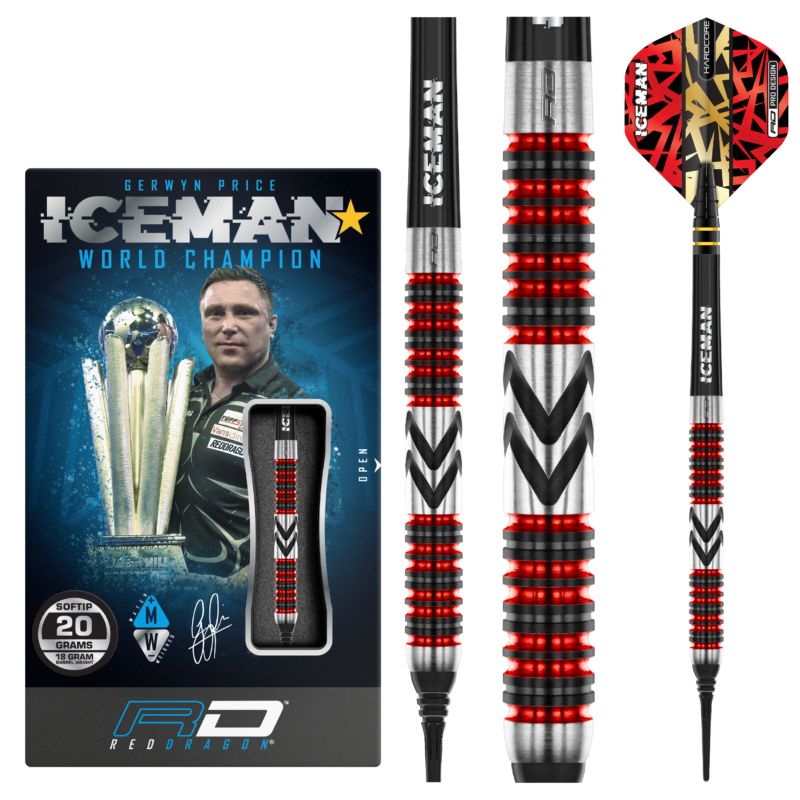 Red Dragon Gerwyn Price Firebird Softdarts