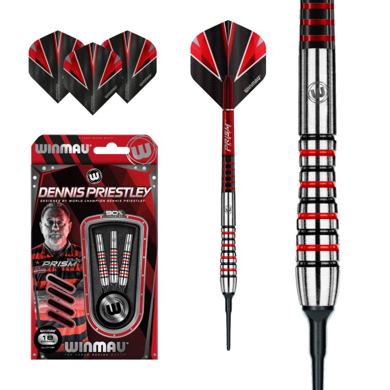 Winmau Dennis Priestley Softdarts