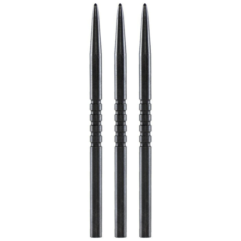 BULL'S NL Ringed Grip Steeldart Spitzen Schwarz