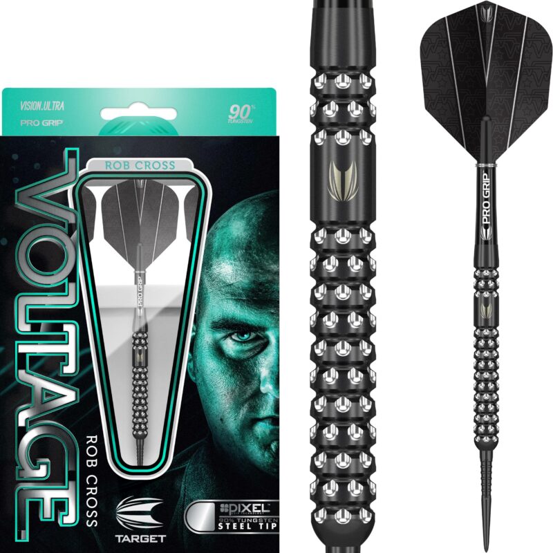 Target Rob Cross Black Pixel Steeldarts