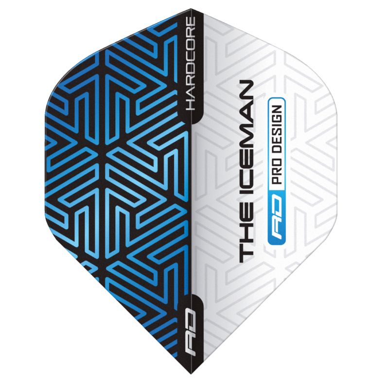 Red Dragon Gerwyn Price Iceman Hardcore Premium Flights Standard - Weiß